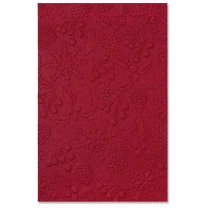 Sizzix Multi-Level Textured Impressions By Jennifer Ogborn - Winter Pattern