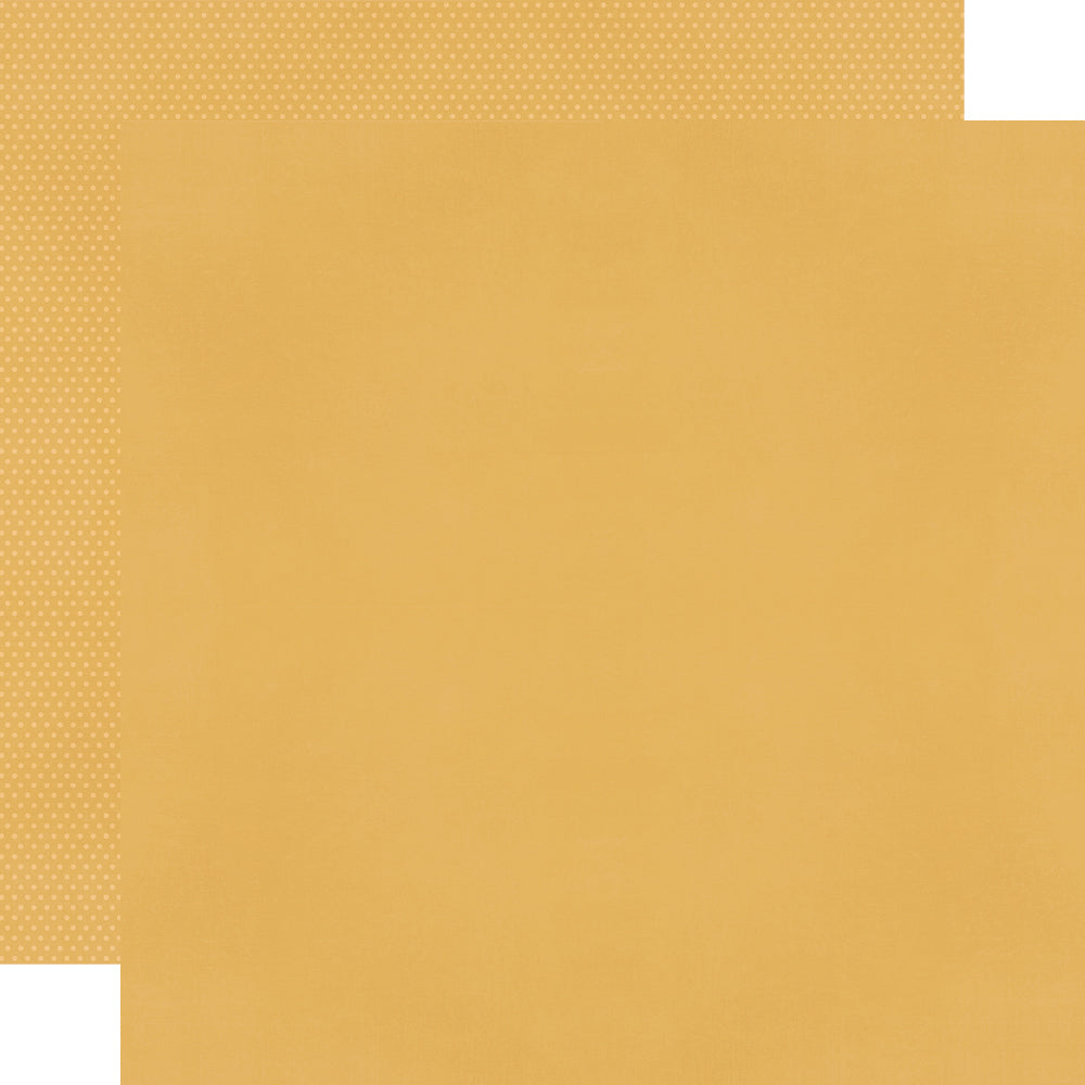 Color Vibe 12x12 Cardstock - Mustard (Simple Stories)