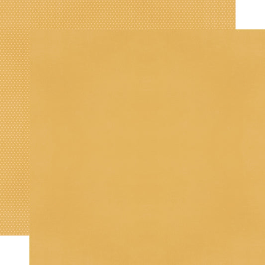 Color Vibe 12x12 Cardstock - Mustard (Simple Stories)
