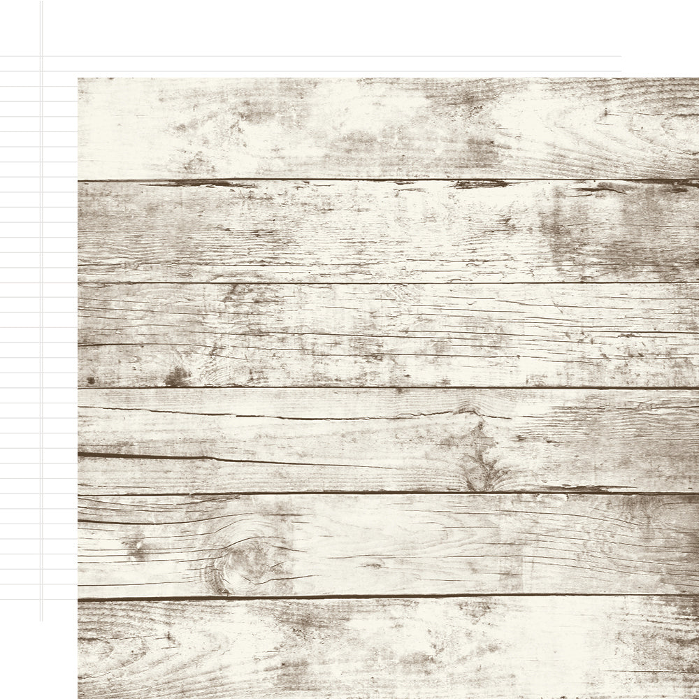 Color Vibe - Aspen/White Notebook Cardstock 12x12