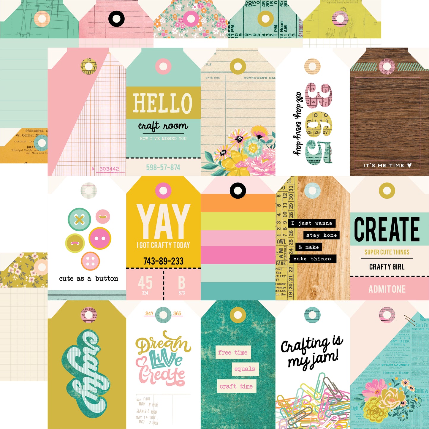 Let's Get Crafty - Tags