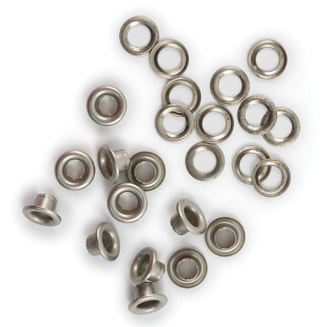 WR 3/16 Eyelets and Washers (60 piece) Nickel