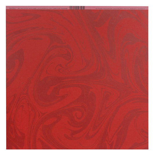 Bazzill 12x12 Trends Cardstock - Marble Wax Lips