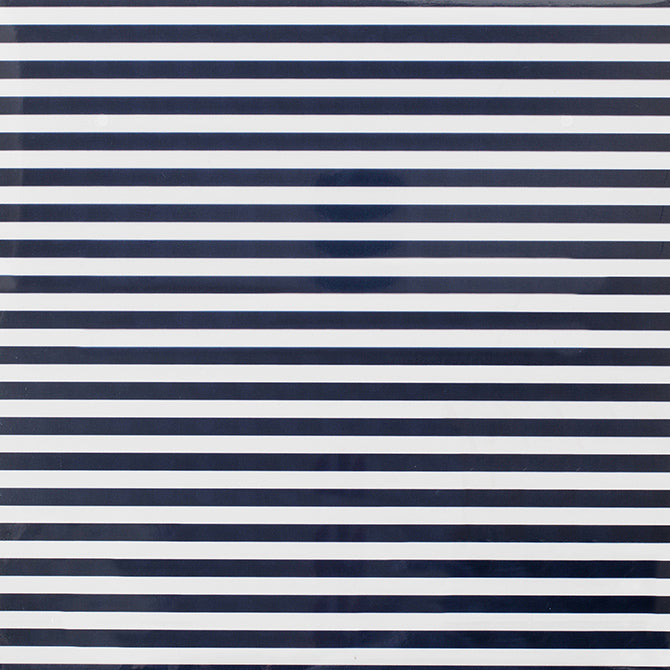 Bazzill 12x12 Printed Acetate - Admiral Stripe