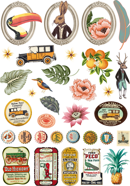 Speakeasy - Paper Die Cuts