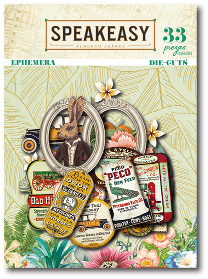 Speakeasy - Paper Die Cuts