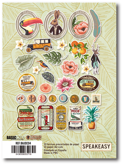 Speakeasy - Paper Die Cuts