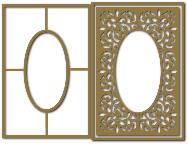 Speakeasy - Vintage Frame Metal Die