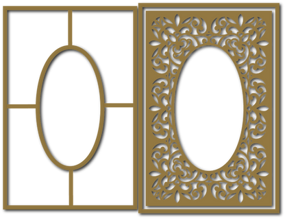 Speakeasy - Vintage Frame Metal Die
