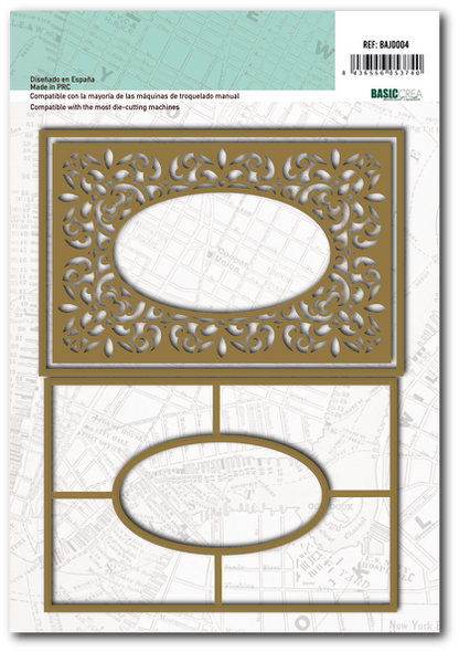 Speakeasy - Vintage Frame Metal Die
