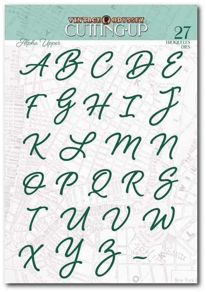 Speakeasy - Alphabet Metal Die (Capital)