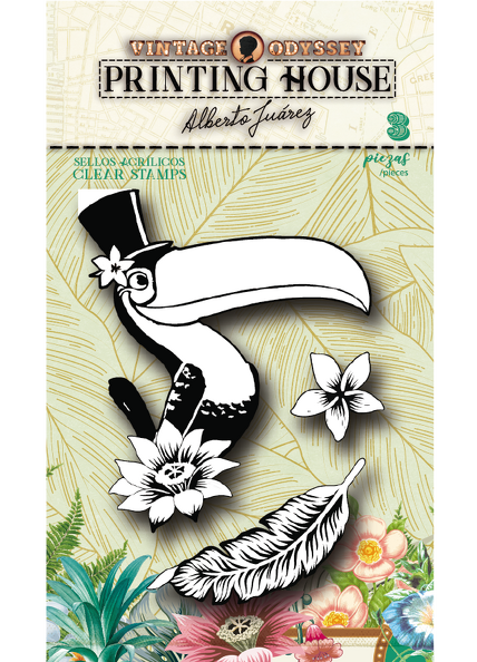 Speakeasy - "Parrot" Clear Stamps