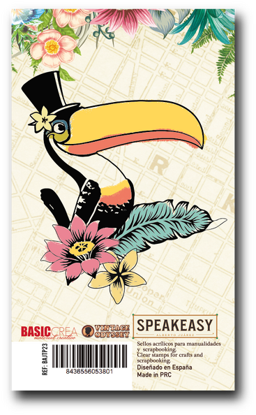 Speakeasy - "Parrot" Clear Stamps