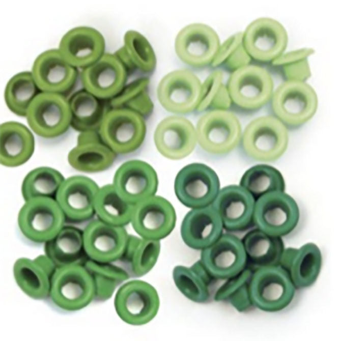 WR Standard Eyelets (60 piece) Green