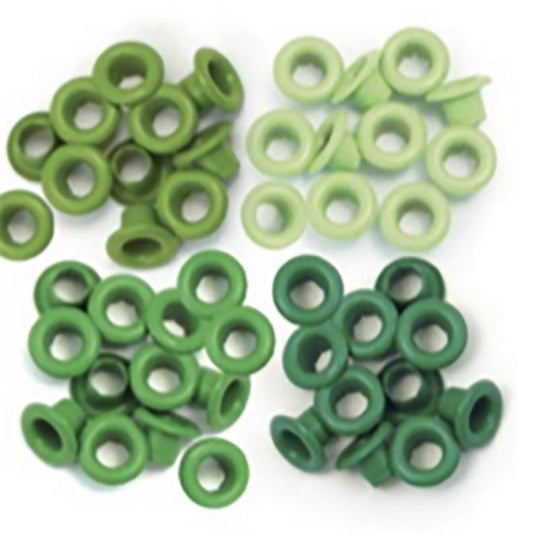 WR Standard Eyelets (60 piece) Green