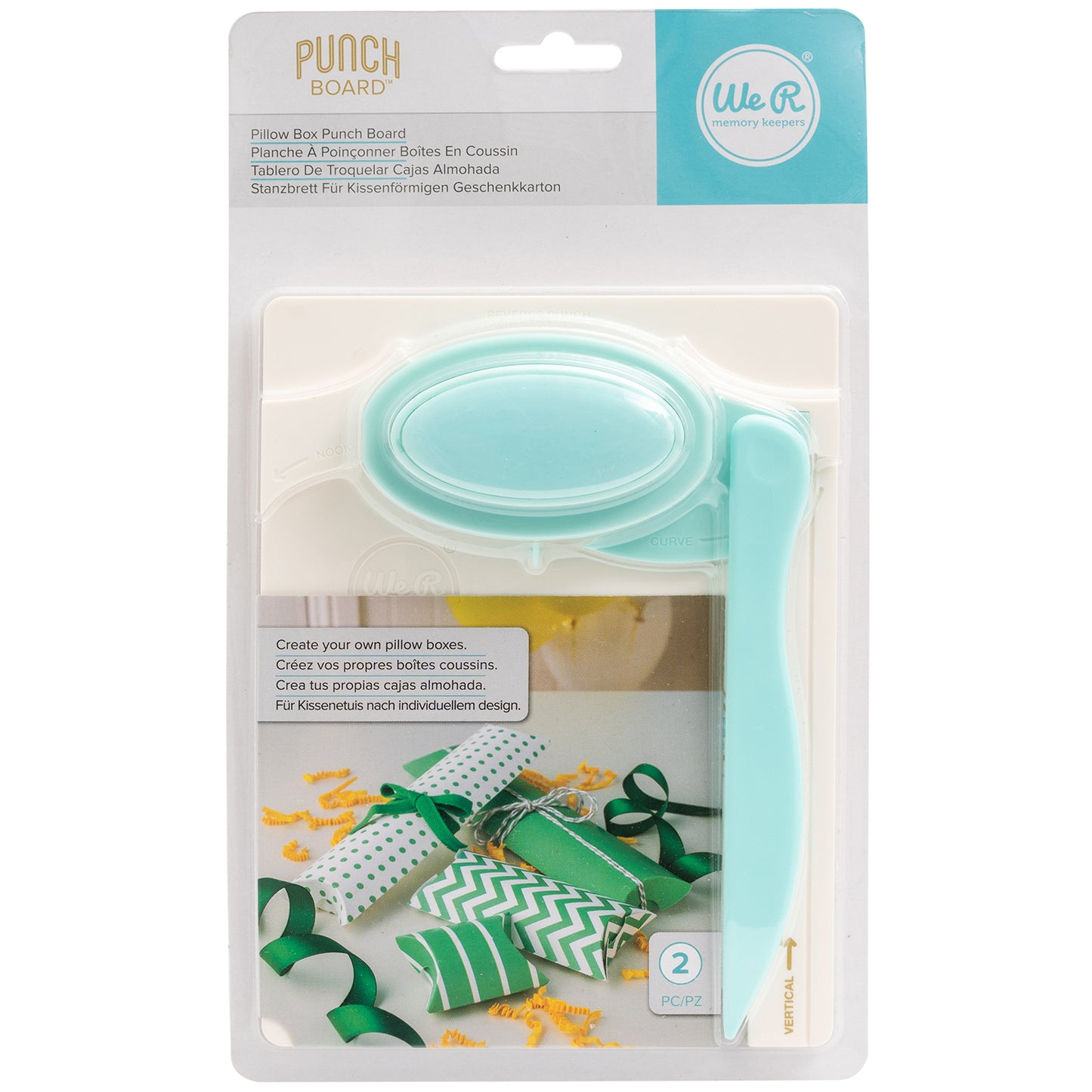 WR Pillow Box Punch Board