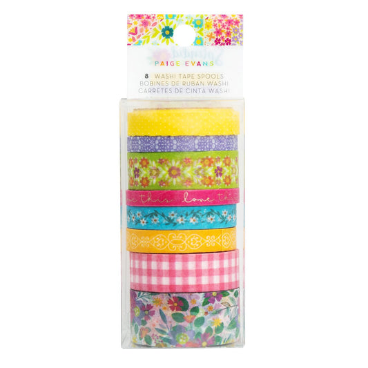 PE Splendid Washi Tape Set - Gold Foil (8 piece)