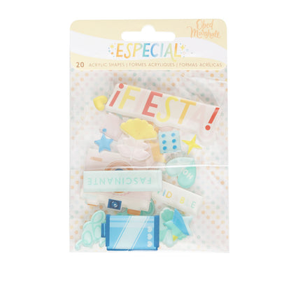 OM Especial Acrylic Shapes (20 piece)