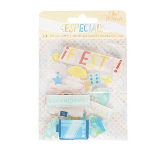 OM Especial Acrylic Shapes (20 piece)