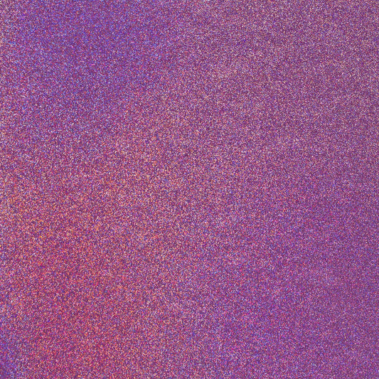 AC 12x12 Neon Glitter Cardstock - Purple
