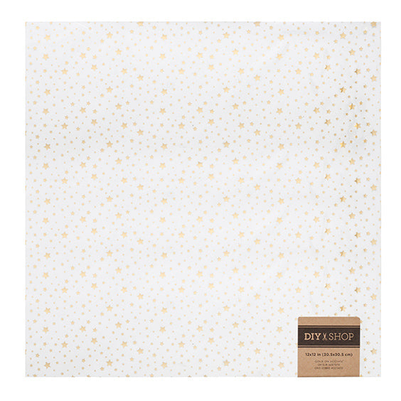 AC DIY Shop Gold Foil on Acetate