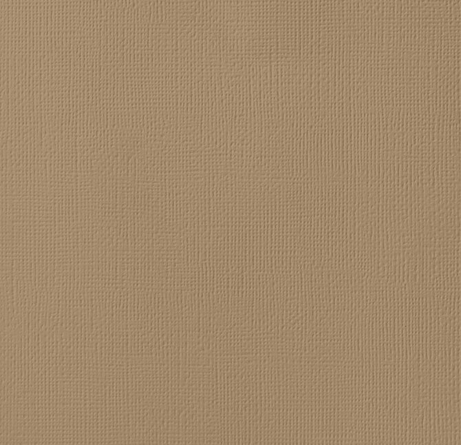AC 12x12 Weave Cardstock - Caramel