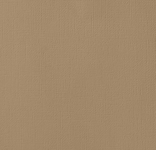 AC 12x12 Weave Cardstock - Caramel