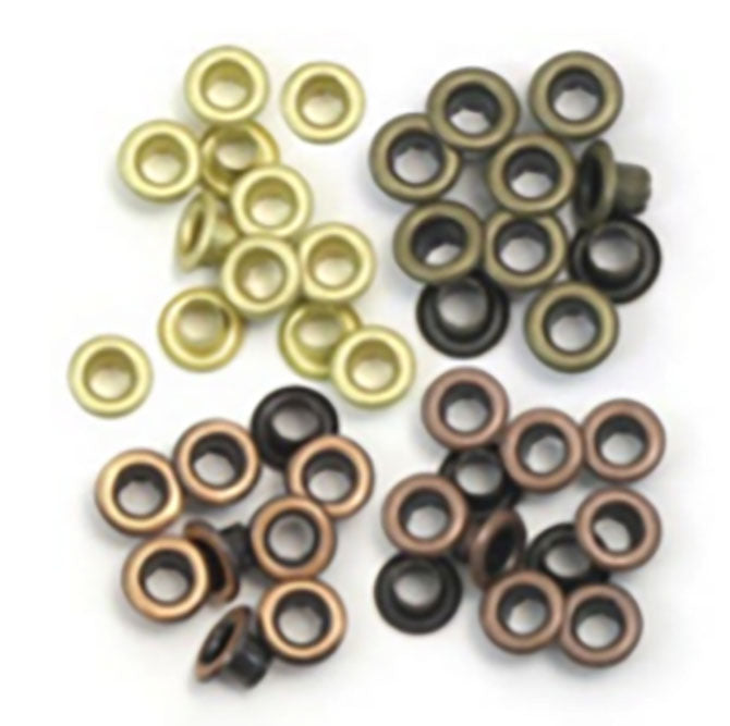 WR Standard Eyelets (60 piece) Warm Metal