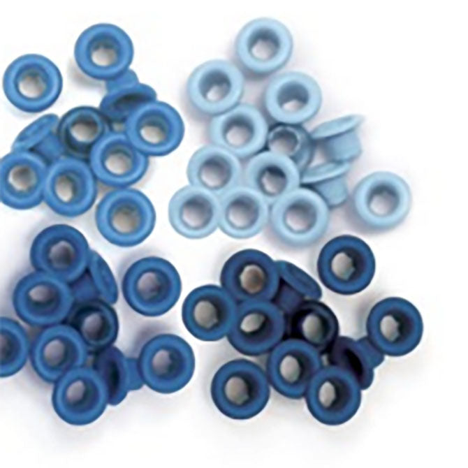 WR Standard Eyelets (60 piece) Blue