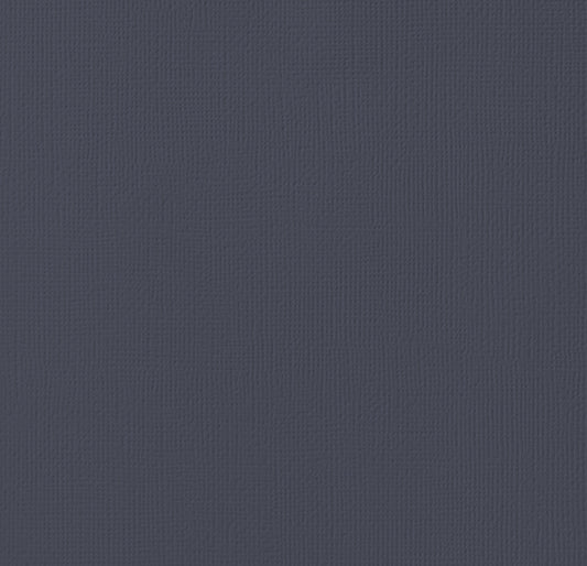 AC 12x12 Weave Cardstock - Graphite