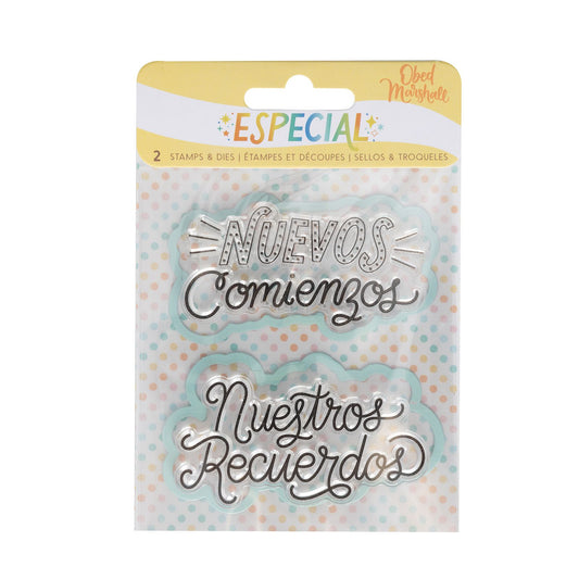 OM Especial Mini Stamp and Die Set (4 piece)