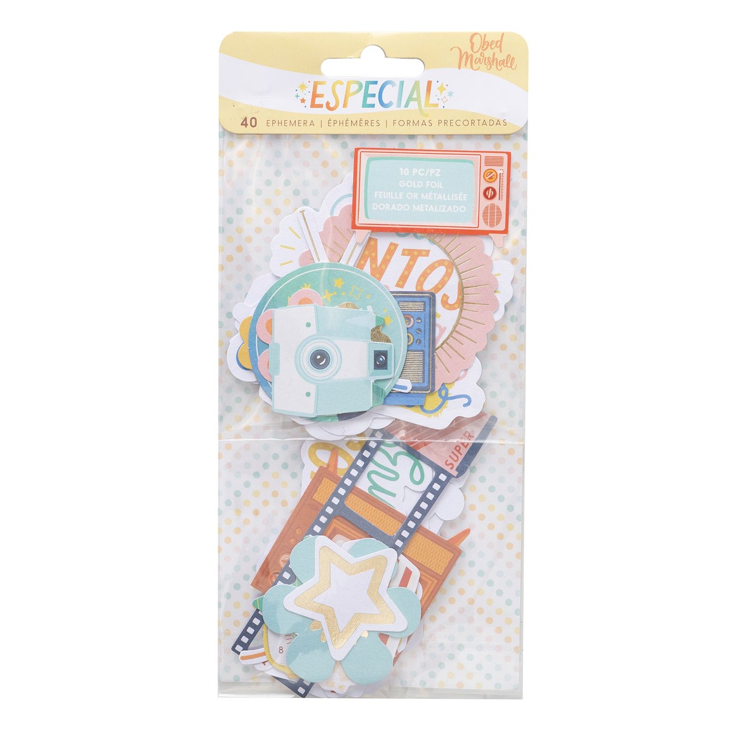 OM Especial Ephemera Icons - Gold Foil (40 piece)