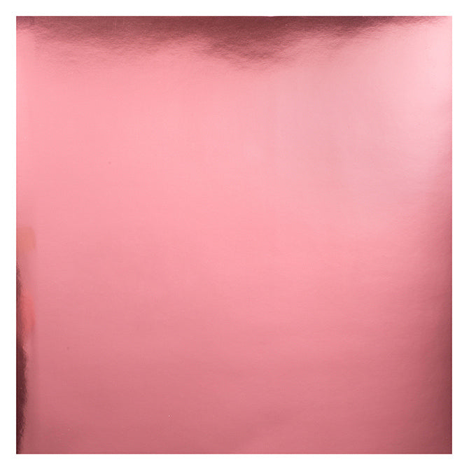 Bazzill 12x12 Foil Cardstock - Light Pink