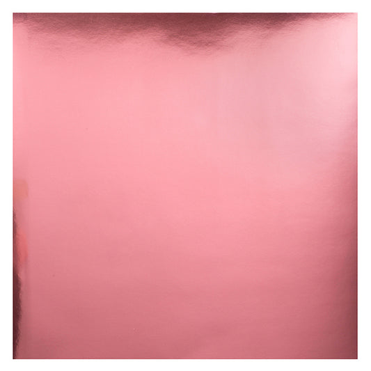 Bazzill 12x12 Foil Cardstock - Light Pink
