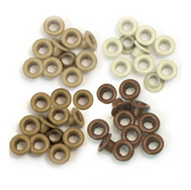 WR Standard Eyelets (60 piece) Brown