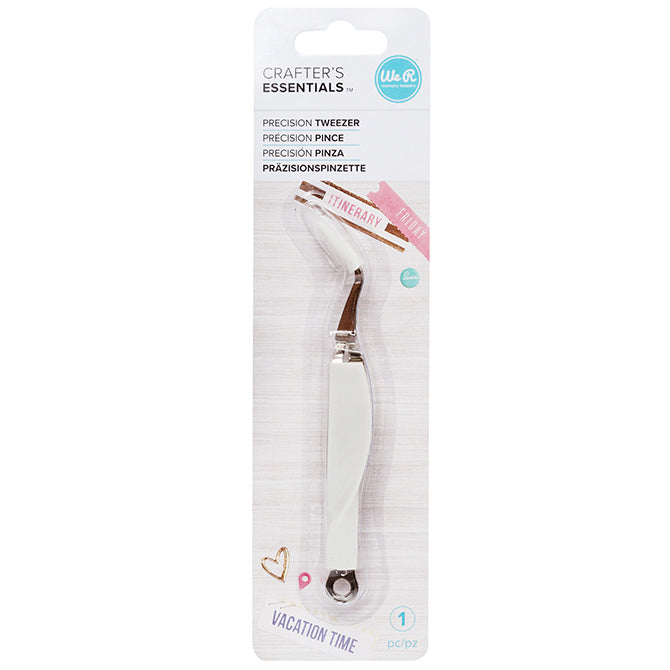 WR Crafters Precision Tweezers - White