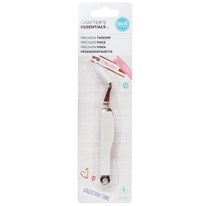 WR Crafters Precision Tweezers - White