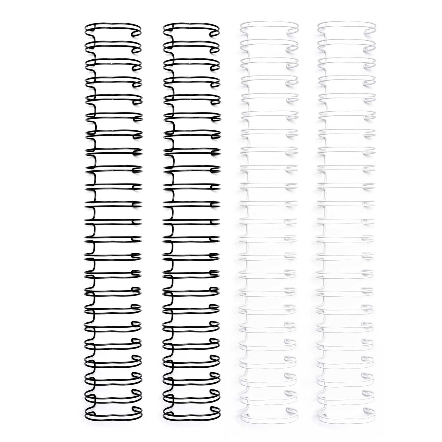 WR Cinch Wire 1" Black and White (4 piece)