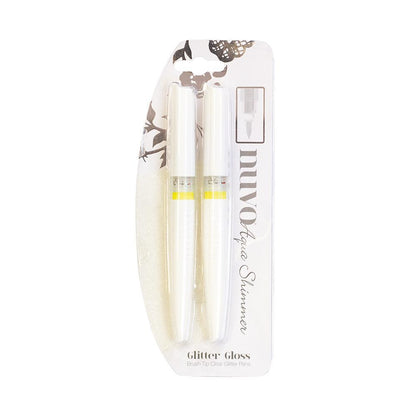 Nuvo Aqua Shimmer Pens - Glitter Gloss (2 pack)