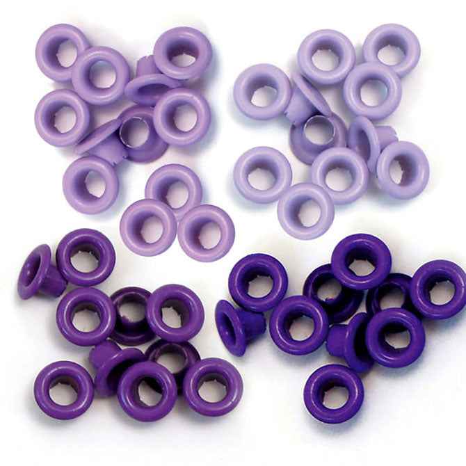 WR Standard Eyelets (60 piece) Purple