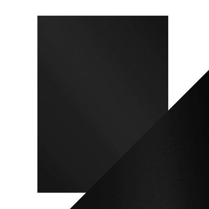 Craft Perfect Mirror Card Satin Effect - Black Velvet (5/pack)