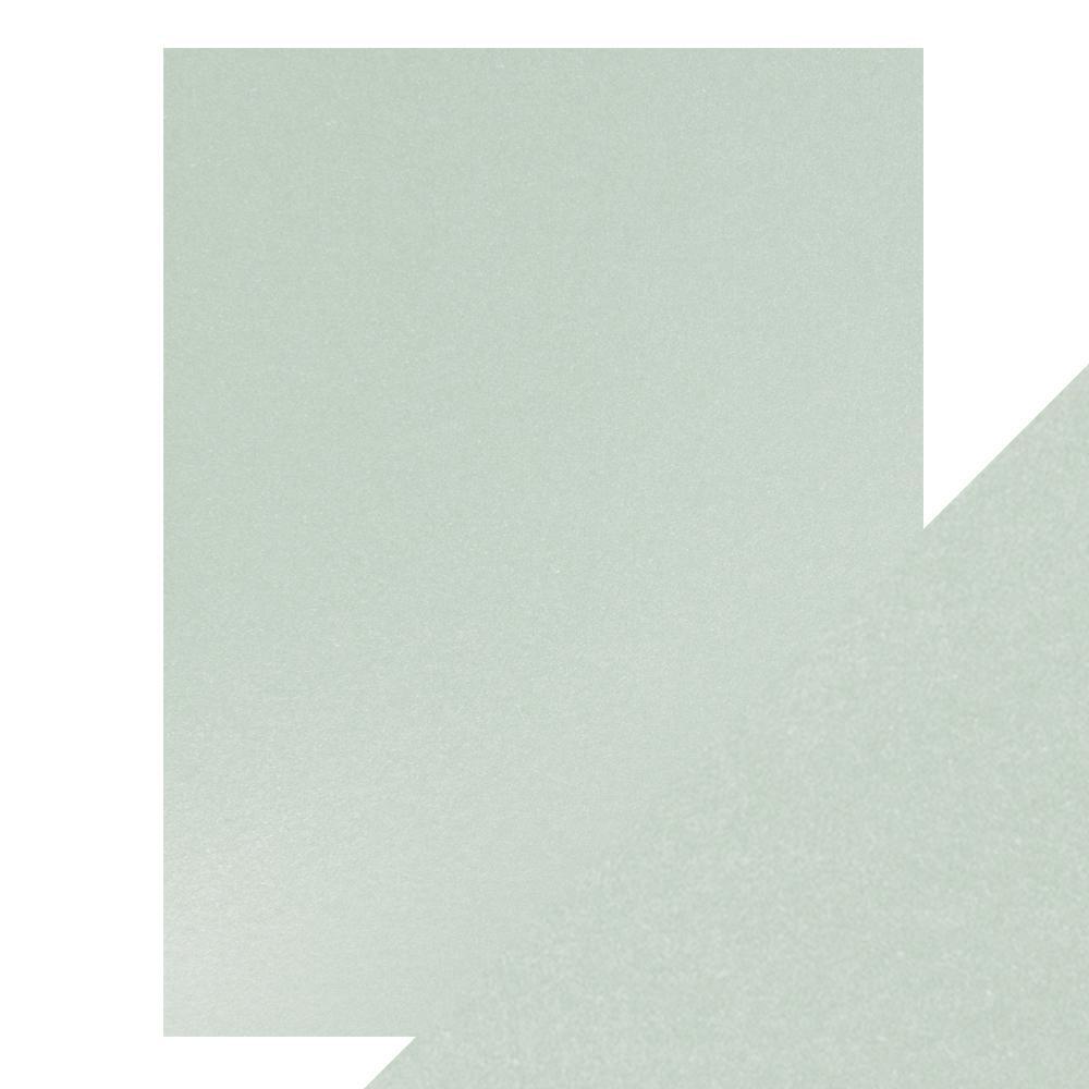 Craft Perfect Pearlescent Card - Blue Frost (5/pack)