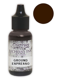 Distress Archival Ink Reinker - Ground Espresso