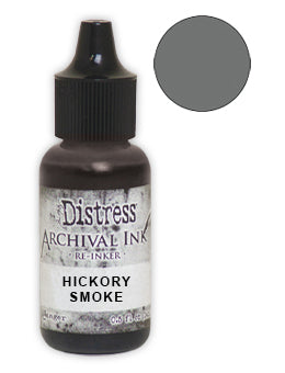 Distress Archival Ink Reinker - Hickory Smoke