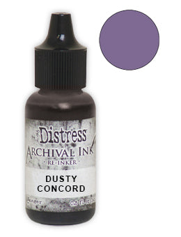 Distress Archival Ink Reinker - Dusty Concord