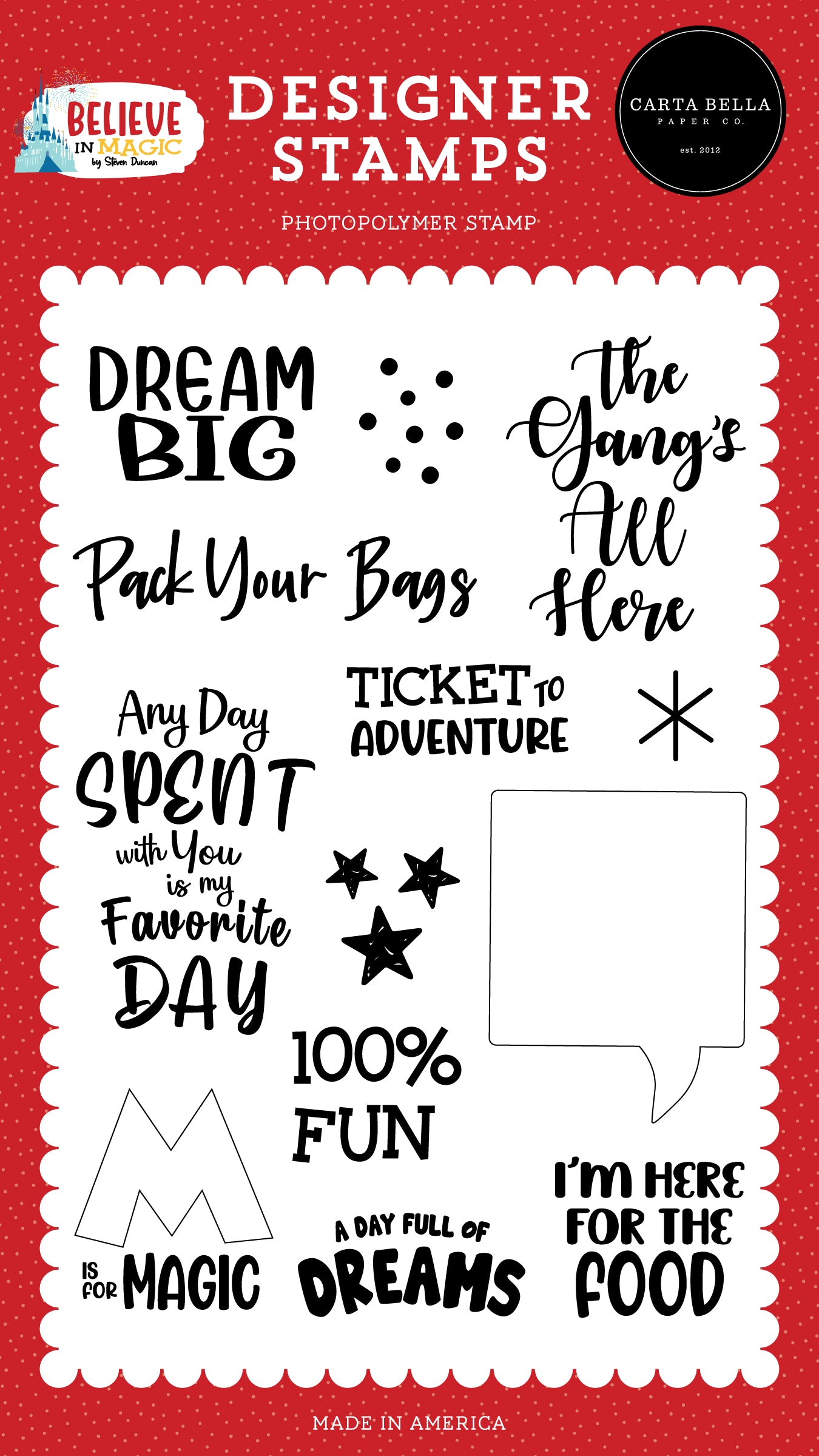M Is For Magic Stamp Set