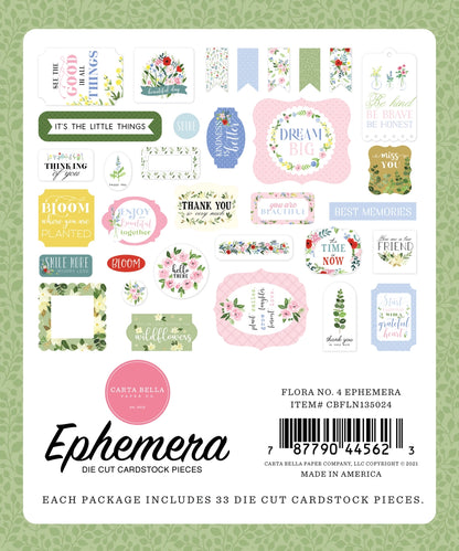 Flora No. 4 Ephemera