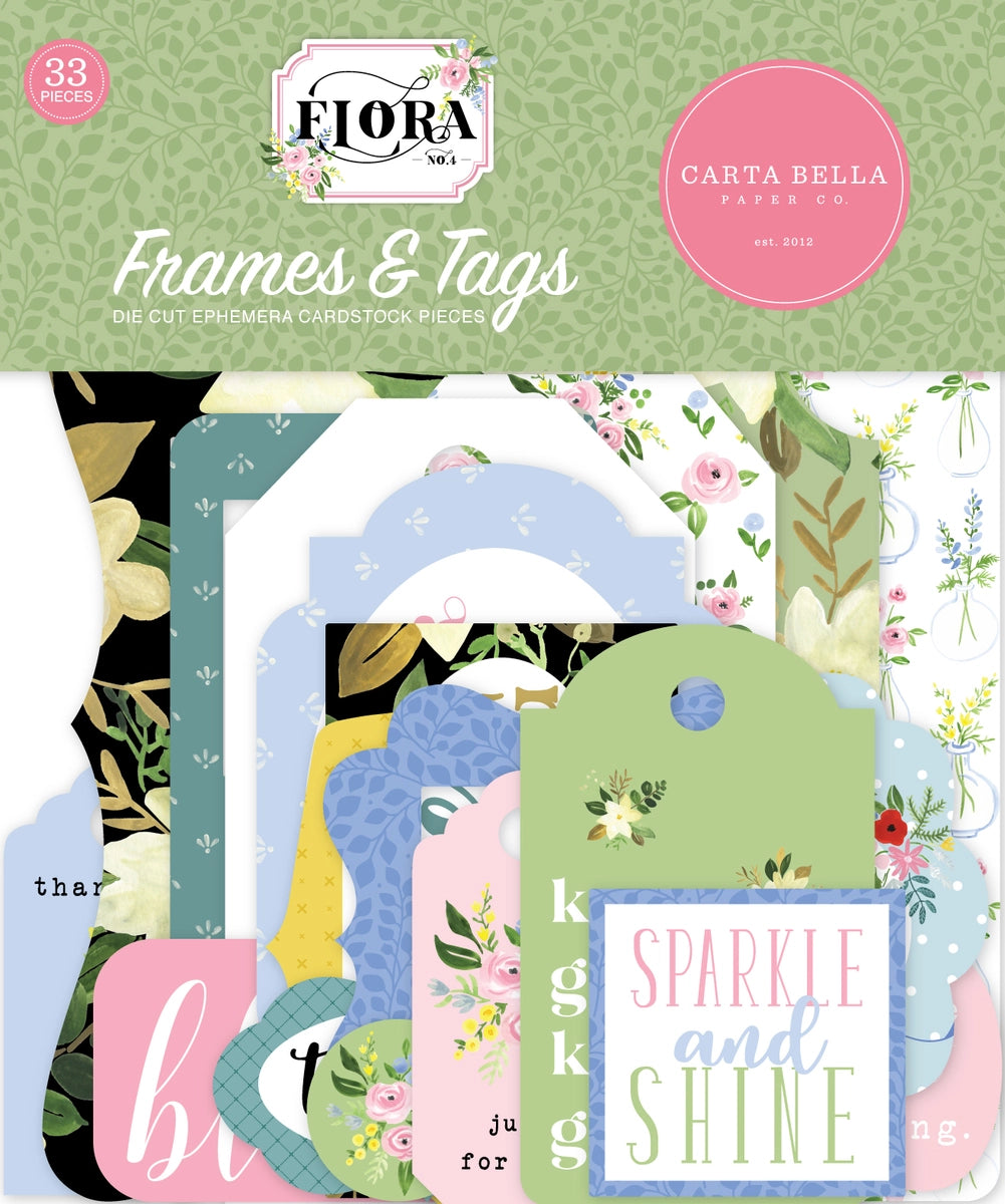 Flora No. 4 Frames & Tags