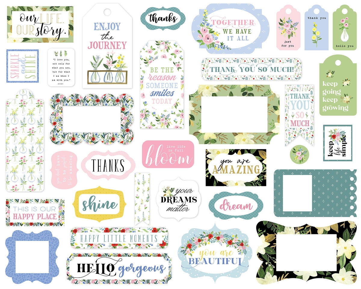 Flora No. 4 Frames & Tags