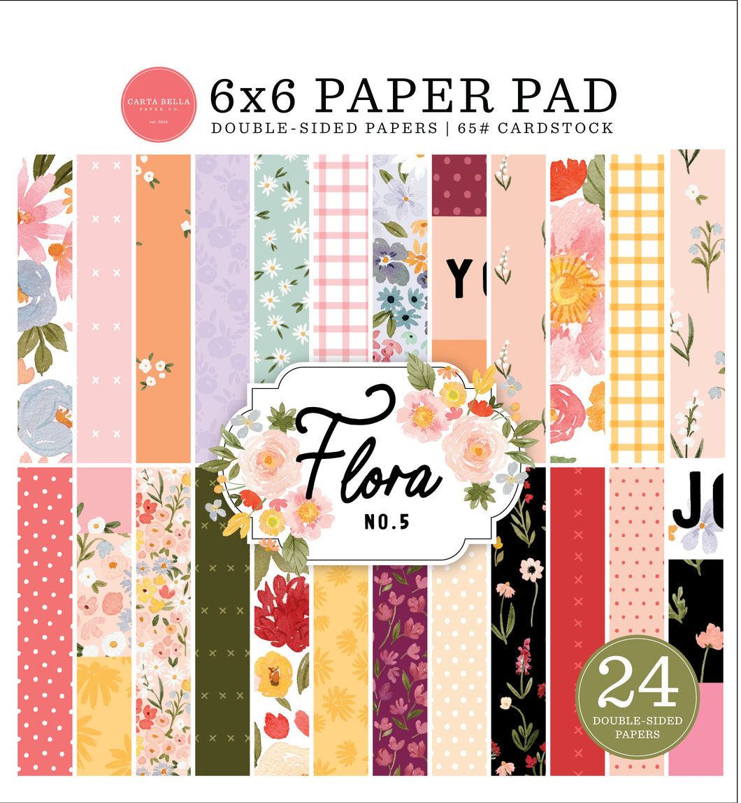 Flora No. 5 - 6x6 Paper Pad